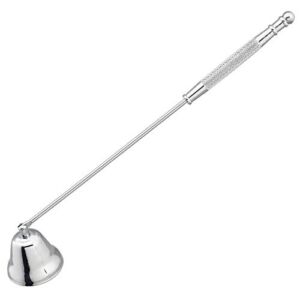PAGOW Silver Candle Snuffer Accessory -Candle Stopper, Durable Candle Extinguisher Snuffer for Putting Out Extinguish Safely (Silver)