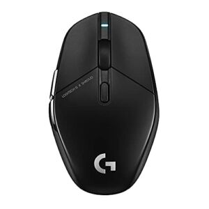 Logitech G303 Shroud Edition Wireless Gaming Mouse – LIGHTSPEED Wireless – HERO 25K – 25,600 DPI – 75 grams – 5-buttons – PC – Black