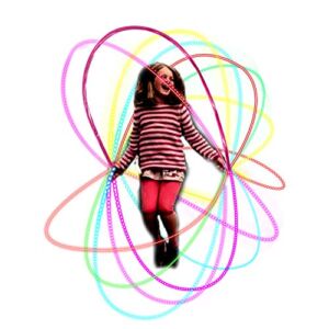 Jump & Skipping Rope with LED Light Up for Kids Girls Boys Beginners Students Adults Exercise Jump Rope for Sport Girls Boys Beginners Students Adults Indoor Outdoor Jumping Exercise & Night Party