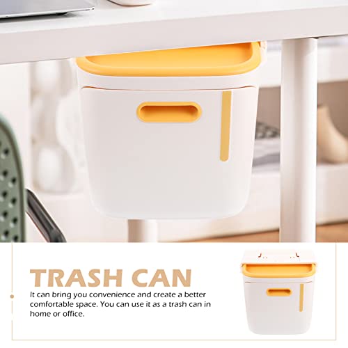 Cabilock 2pcsbox Multifunctional Waste Kitchen Car Countertop Rubbish Pencil White Storage Cabinet/ with Lids Case Home Garbage Yellowish Desk Small Control Household Office for Container | The Storepaperoomates Retail Market - Fast Affordable Shopping