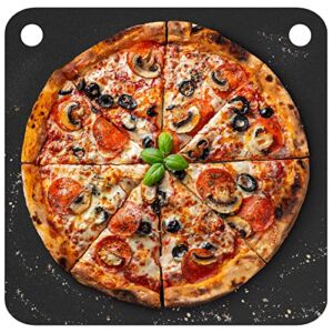 Primica Pizza Steel for Oven and Grill – 13.6” x 13.6” x ¼” Baking Steel Durable and High-Performance, Baking Stone for Regular Oven, Stone Oven or BBQ Grill, Bake a Perfect Crust at Home