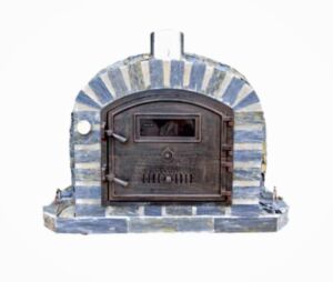 Authentic Pizza Ovens Lisboa Stone Traditional Brick Premium Pizza Oven, Wood Fire Outdoor Oven
