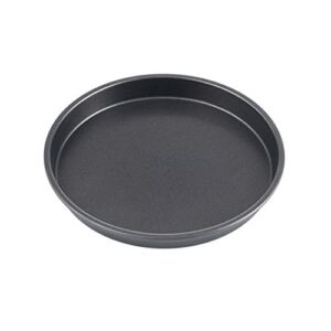 Pizza Pan Pizza pan, Round Pizza Crisper pan 6 Inch/ 8 Inch/ 9 Inch, Carbon Steel Nonstick for Cake Molds, Home Baking Pizza Tray Pizza Pan for Oven (Size : 8inch)