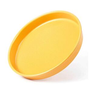 Pizza Pan Ceramic Glazed Pizza Tray, Non-stick Pizza Pan, 8 Inch Round Baking Tool, Baking Mold for Home Kitchen Oven Pizza Tray Round Pizza Pan