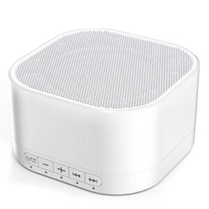 Magicteam Sound Machines White Noise Machine with 20 Non Looping Natural Soothing Sounds and Memory Function 32 Levels of Volume Powered by AC or USB and Sleep Sound Timer Therapy for Baby Kids Adults