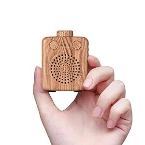 Fansbe Wood White Noise Portable Sound Machine, Mini White Noise Machine Travel, Sleep Sound Machine Travel Size 13 Soothing Sounds