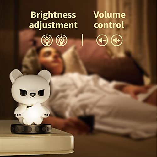 Kearmen White Noise Machine,Portable Sound Machine，Portable Sound Machine 14 Soothing Sounds, Memory Function and Adjustable Night-Light for Babys and Adults，Baby Sound Machine (KM2202) | The Storepaperoomates Retail Market - Fast Affordable Shopping
