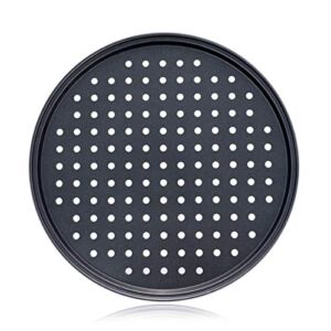 Pizza Pan With Holes,12 Inch Round Pizza Pan for Oven Pizza Bakeware Pizza Pans Pizza Pan Pizza Baking Trayfor Home Baking Kitchen Oven Restaurant