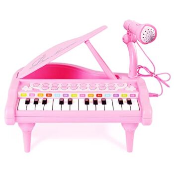 Conomus Piano Keyboard Toy for Kids-1 2 3 Year Old Girls First Birthday Gift -24 Keys Multifunctional Musical Electronic Toy Piano for Toddlers… | The Storepaperoomates Retail Market - Fast Affordable Shopping