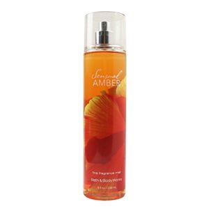 Bath & Body Works Sensual Amber Fine Fragrance Mist, 8.0 Ounce