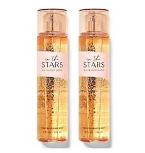 Bath and Body Works In the Stars Fine Fragrance Body Mist Gift Set – Value Pack Lot of 2 (In the Stars)