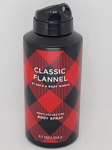 Bath and Body Works Classic Flannel Men’s Collection Body Spray 3.7 Ounce Full Size | The Storepaperoomates Retail Market - Fast Affordable Shopping