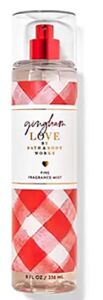 Bath & Body Works Gingham Love Fine Fragrance Body Mist Spray 8 Ounce (Gingham Love)