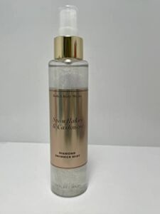 Bath and Body Works Snowflakes and Cashmere Diamond Shimmer Mist 4.9 Ounce Body Spray