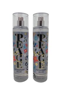 Bath and Body Works Fine Fragrance Mist – Value Pack Lot of 2 (Iced Raspberry Bellini)