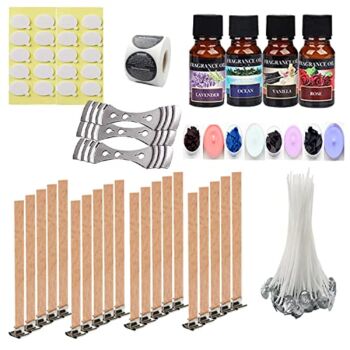 Candle Making Kit, Candle Making Supplies Candle Wicks, Scents+Dyes, Full Candle Kit for Adults and Beginners (YL-CMS) | The Storepaperoomates Retail Market - Fast Affordable Shopping