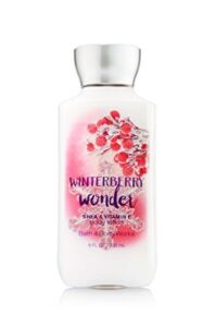 Bath and Body Works Shea and Vitamin E Lotion Winterberry Wonder 8 Ounce Full Size