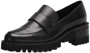 Aerosoles Women’s Ronnie Loafer, Black Leather, 7.5