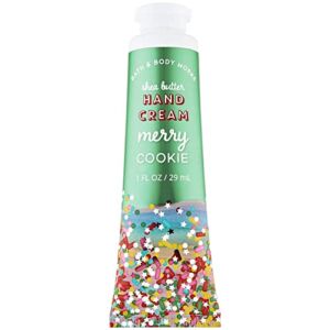 Bath and Body Works MERRY COOKIE Shea Butter Hand Cream 1.0 Fluid Ounce (2019 Holiday Edition)
