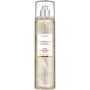 Bath and Body Works TWINKLING NIGHTS Fine Fragrance Mist 8 Fluid Ounce (2019 Limited Edition)