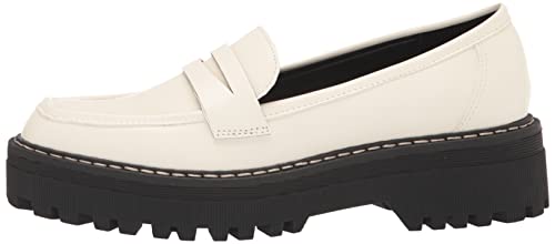 COOL PLANET By Steve Madden Women’s Hazel Loafer, Ivory Pu, 8 | The Storepaperoomates Retail Market - Fast Affordable Shopping