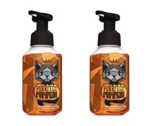 “Bath and Body Works Purrfect Pumpkin Gentle Foaming Hand Soap – Pair of 2”