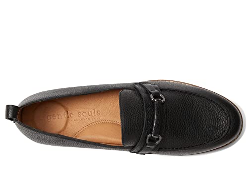Gentle Souls by Kenneth Cole Women’s Eugene Lug Bit Loafer, Black 1, 7 | The Storepaperoomates Retail Market - Fast Affordable Shopping
