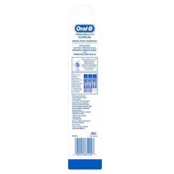 Oral-B Pro-Health Clinical Battery Power Electric Toothbrush (Colors May Vary) | The Storepaperoomates Retail Market - Fast Affordable Shopping