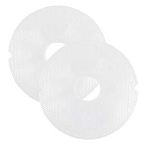 NESCO LM-2-6 Round Plastic Mesh 13 1/2″ Clean-A-Screens, for Dehydrators, 2 Pack