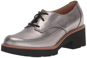 Naturalizer Women’s Devin Oxford, Pewter, 9