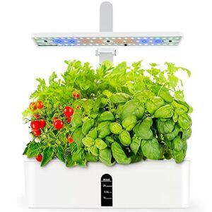 Aebor Hydroponics Growing System, Garden Germination Kit, Smart Indoor Herb Garden Kit with Grow Light, Indoor Hydroponic Garden