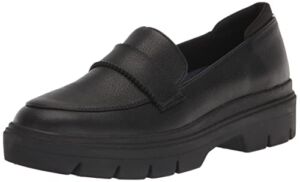 Dr. Scholl’s Shoes Women’s Check in Loafer, Black, 9.5
