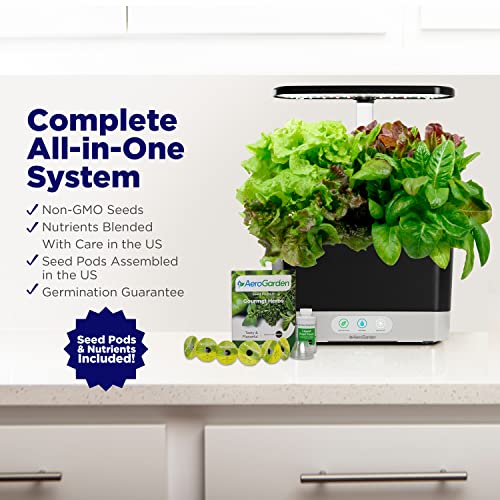 AeroGarden Harvest with Gourmet Herb Seed Pod Kit – Hydroponic Indoor Garden, White | The Storepaperoomates Retail Market - Fast Affordable Shopping