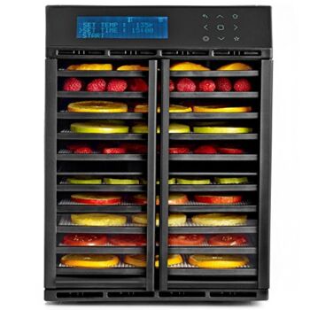 Excalibur RES10 Food Dehydrator Electric with Programmable Smart Digital Controller Features Two Drying Zones with Adjustable Time and Temperatures, Save up to 30 Recipes, 10-Tray, Black | The Storepaperoomates Retail Market - Fast Affordable Shopping