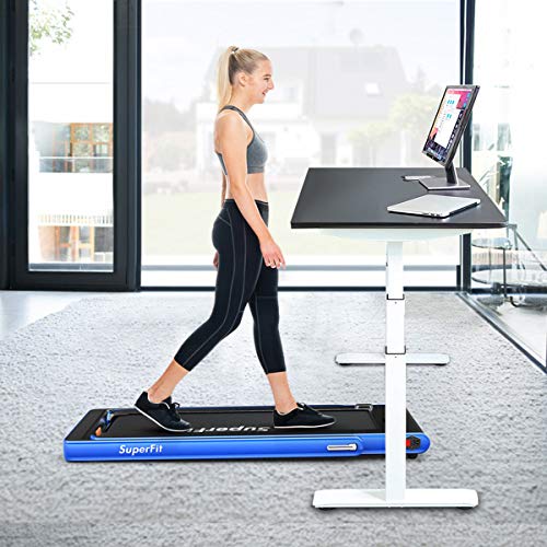 SAFEPLUS 2 in 1 Under Desk Folding-Treadmill with Installation-Free for Home Office Gym Use | The Storepaperoomates Retail Market - Fast Affordable Shopping
