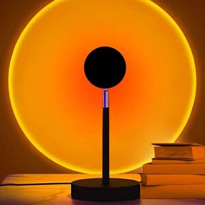 Sunset Lamp – 10 Colors Sunset Projection Lamp – Sunlight Lamp Night Light Projector Multiple Colors – Room Decor Night Light for Christmas Decorations Photography / Party / Bedroom / Home Decor