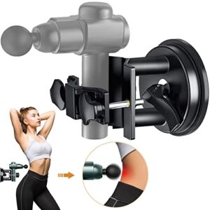 YOUYIYI Massage Gun Mount Holder for Back,Hands Free Massage Gun Mount,Hands Free Percussion Muscle Massage Gun Holder for Self Massage,Compatible with Almost All Massage Guns