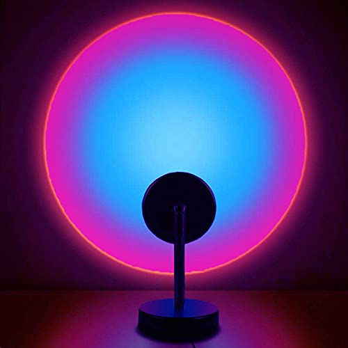 Sunset lamp ,Sunset Projection lamp 180 Degree Rotation USB Charging for Photo Vlog Background Bedroom Home Indoor Party Living Room Wall Decoration Projector Lamp | The Storepaperoomates Retail Market - Fast Affordable Shopping