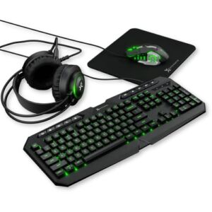 Gaming Keyboard and Mouse and Headset and Mouse Pad, X9 Performance 4 in 1 RGB Gaming Bundle Set Up to Game – Gaming Mouse and Keyboard Combo Kit Works with Xbox One, PS5, PS4