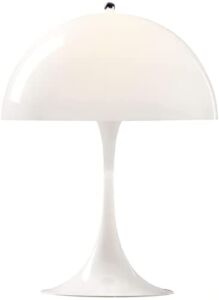 Danish Space Age Mushroom Lamp Midcentury Table Lamps | Aesthetic Nightstand Lamp Desk lamp & Bedroom Lamp | Mid Century Modern Lamp for Bedroom