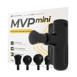PlayMakar MVP Mini Percussion Massager | Portable Deep Tissue Massage Gun