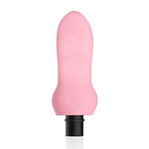 New Upgrade Massage Gun Head Attachment Massage Heads Replaceable Plug and Play Salon Tools Deep Tissue Percussion Massage Head for Deep Tissue Muscle Relaxation(Pink)