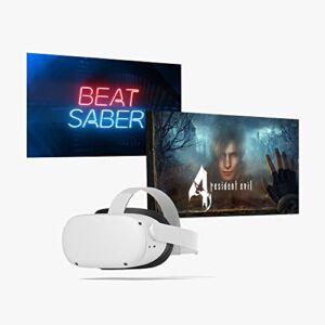 Meta Quest 2 Resident Evil 4 bundle with Beat Saber 256 GB — Advanced All-In-One Virtual Reality Headset