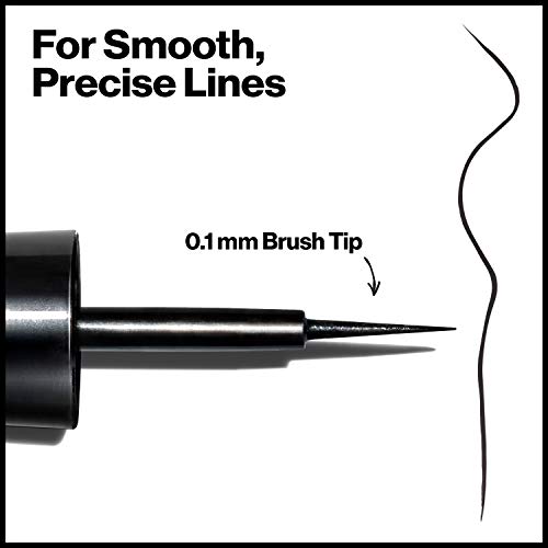 Skinny Liquid Eyeliner by Revlon, ColorStay Eye Makeup, Waterproof, Smudgeproof, Longwearing with Ultra-Fine Tip, 301 Black Out, 0.08 Fl Oz (Pack of 1) | The Storepaperoomates Retail Market - Fast Affordable Shopping