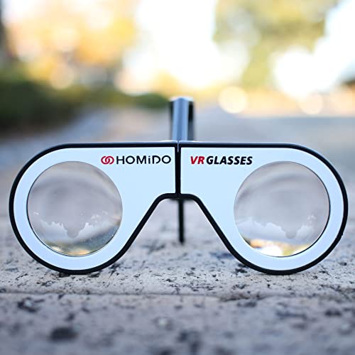 Homido Mini Virtual Reality Glasses for Smartphone Foldable VR Headset Compliant with iPhone & Android Cell Phone Vr Games and 3D Movies | The Storepaperoomates Retail Market - Fast Affordable Shopping