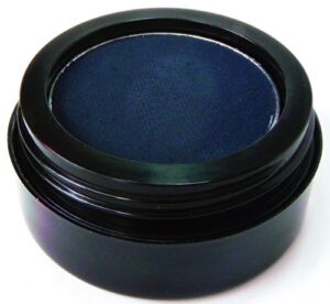 Pure Zivaª Matte Cool Dark Navy Blue Cake Eyeliner & Eyeshadow, Water Activated Pressed Powder; Gluten & Cruelty Free