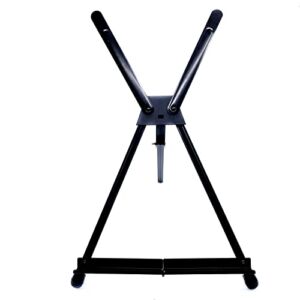 Display Easel Stand,Aluminum Tabletop Easel 15″ to 21″ with Extension Arm Wings,Portable Tripod Display Stand for Display Show,Art Poster,Photos, Signs