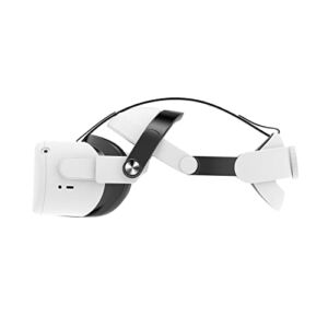 SINWEVR M5 Head Strap Accessories Compatible for Meta/Oculus Quest 2 Elite Strap, Effectively Reduce Facial Pressure and Enhanced Comfort in VR(Headset Not Included)