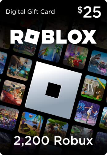 Roblox Digital Gift Card – 2,200 Robux [Includes Exclusive Virtual Item] [Online Game Code] | The Storepaperoomates Retail Market - Fast Affordable Shopping