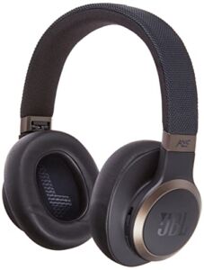 JBL Live 650BTNC Headphones, Black – Wireless Over-Ear Bluetooth Headphones – Up to 20 Hours of Noise-Cancelling Streaming – Includes Multi-Point Connection & Voice Assistant